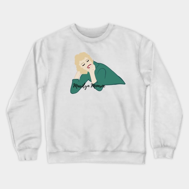 Marilyn Monroe Crewneck Sweatshirt by Ineffablexx